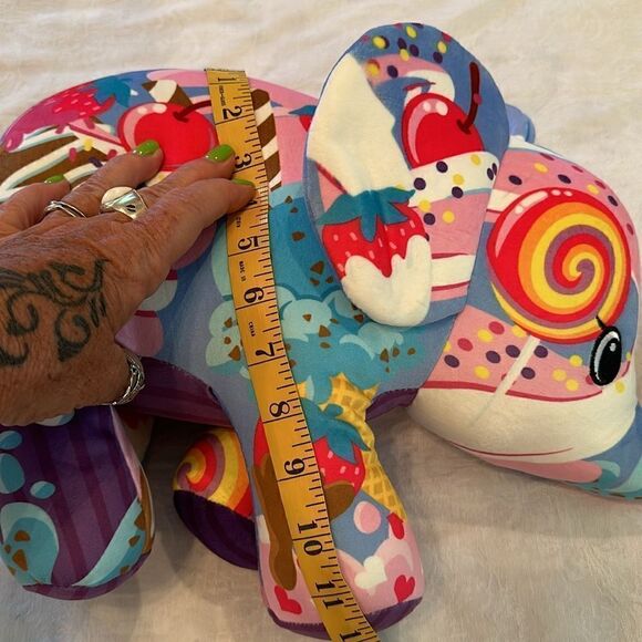 Mammoth Elephant Pop Art Circus Toy Animal Squishy Candy Colorful - Picture 8 of 12